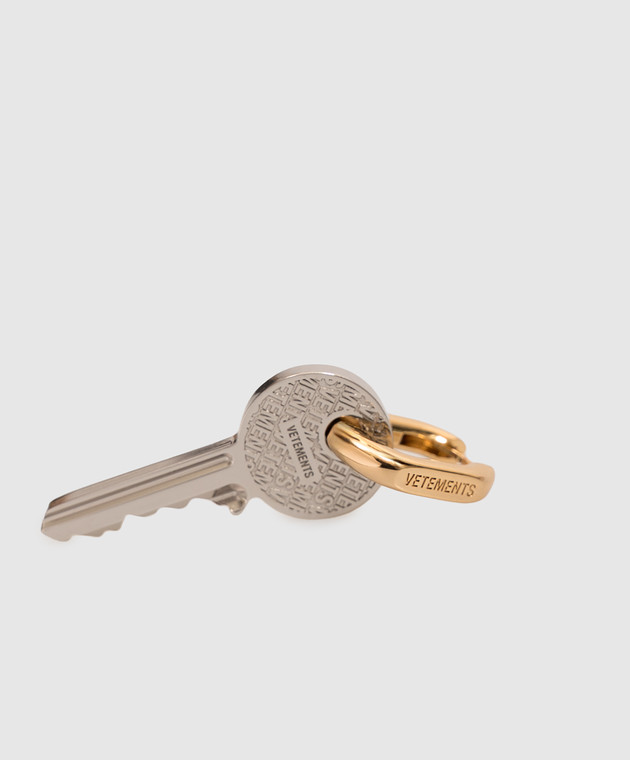 Vetements Моносерьга Key с гравировкой логотипа UH76EA700SG изображение 4