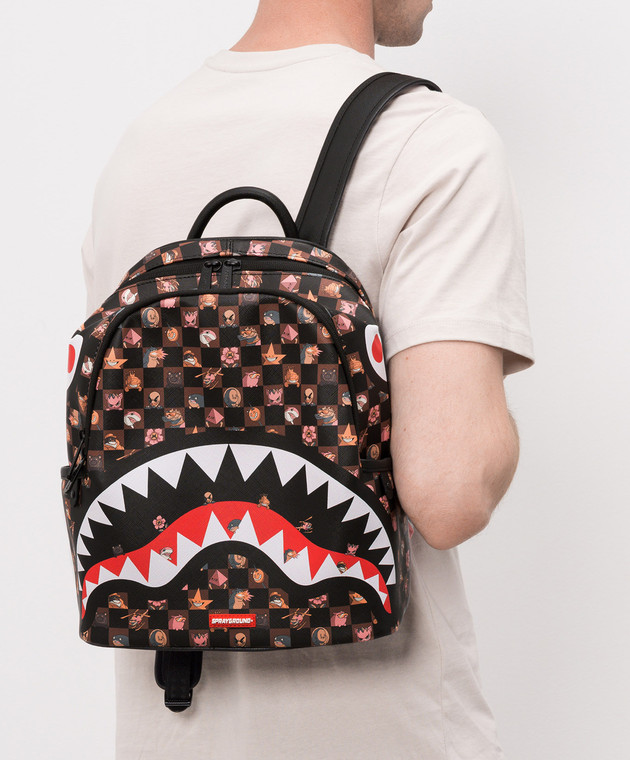 Sprayground Детский коричневый рюкзак STEALTH CREW SAVAGE 910B8905NSZ изображение 2