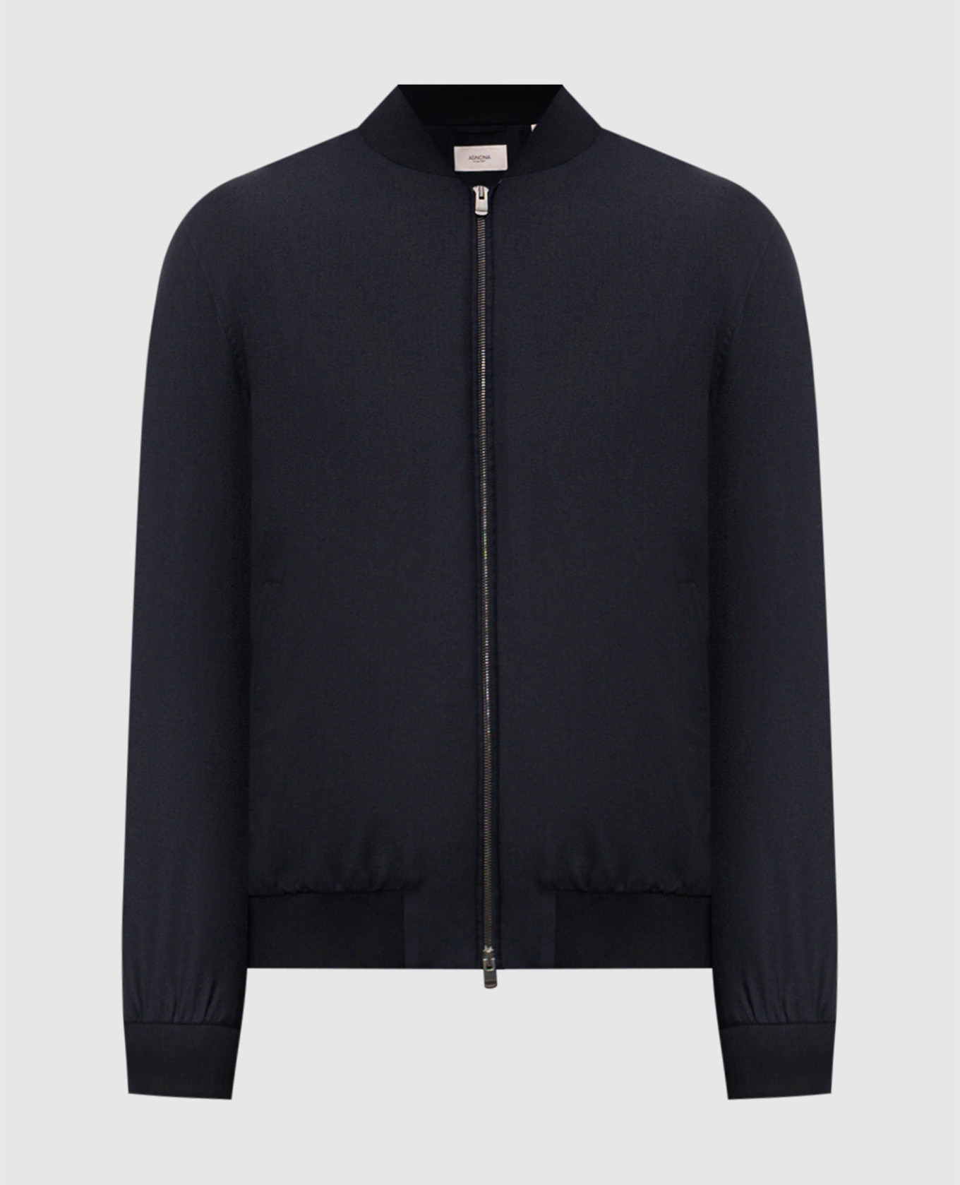 

Синий бомбер из кашемира и шелка, Бомберы