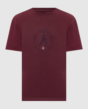 Brunello Cucinelli Футболка с принтом M0B138519