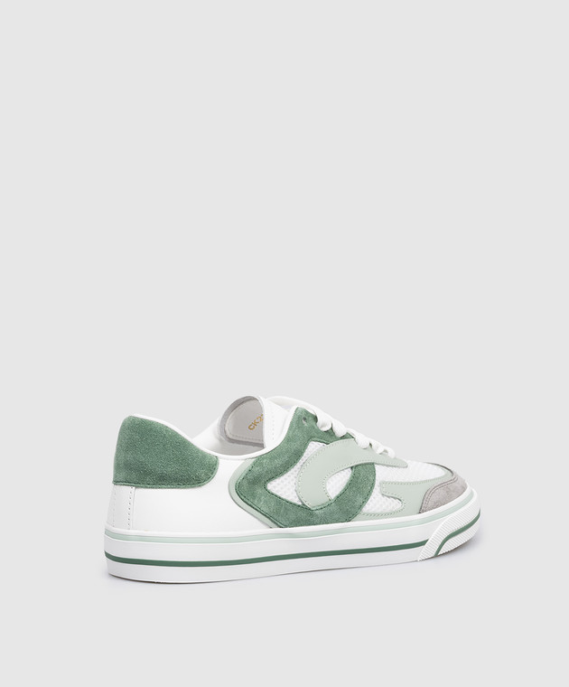 Dolce&Gabbana Зеленые комбинированные кроссовки CK2385A5210 изображение 3