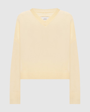 Loulou de Saison Желтый пуловер ANZOR из кашемира ANZORLDS