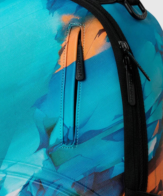 Sprayground Дитячий блакитний рюкзак DIGITAL DOES JULY Wynwood Walls 910B7726NSZ зображення 4