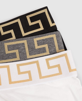 Versace Набір трусів-боксерів Greca AU103261A10011