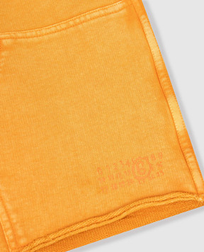 Maison Margiela MM6 Дитячі помаранчеві шорти з емблемою M60967MM07L
