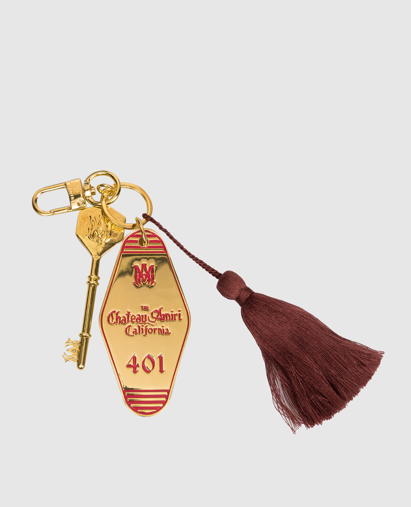 Золотистый брелок Hotel Keychain