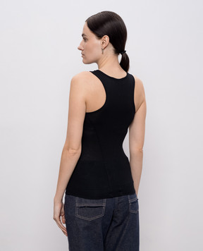 Max & Co Чорна майка PASCIA MCLPASCIA