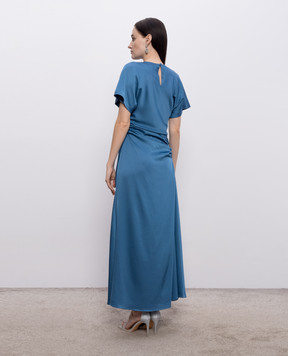 Simkhai Синя сукня Marabella з драпіруванням 2261165Q