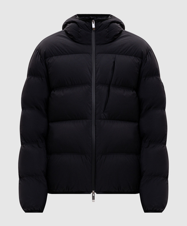Moncler Чорний пуховик Poitevin L20911A00242597YD