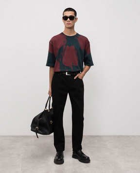Alexander McQueen Черные джинсы с патчем 847587QYAAC