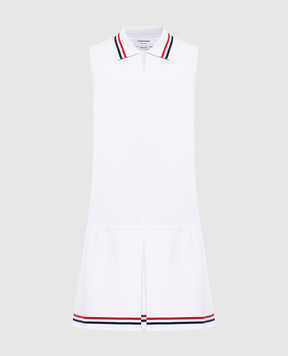 Thom Browne Біла сукня міні FKD182AY5502