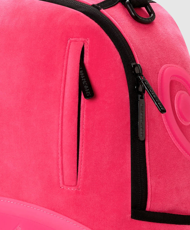 Sprayground Детский розовый велюровый рюкзак SHINOBI SHARKS IN PARIS 910B7320NSZ изображение 4