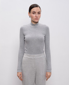 Peserico Сірий гольф в рубчик S06851J005669