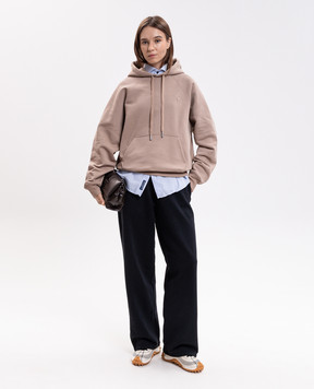 Ami Paris Бежеве худі USW758747w