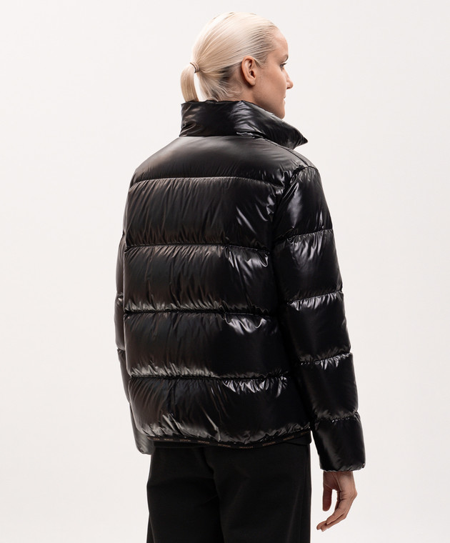 Moncler Черный пуховик Abbadia L20931A001405963V изображение 4