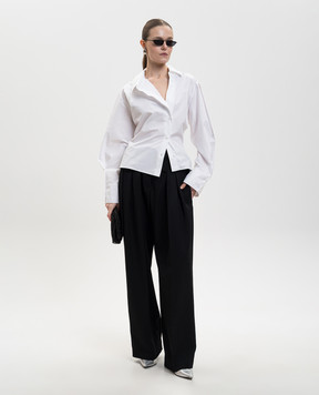 The Attico Чорні штани з вовни 260WCP00286WWW065AA