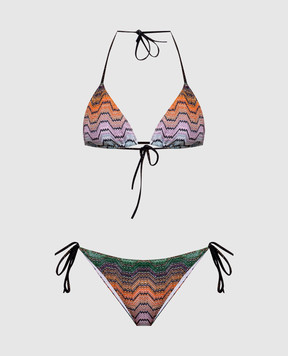 Missoni Купальник у геометричний візерунок з люрексом MC22SP00BR015D