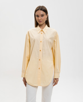 Khaite Желтая рубашка Goya 2430195