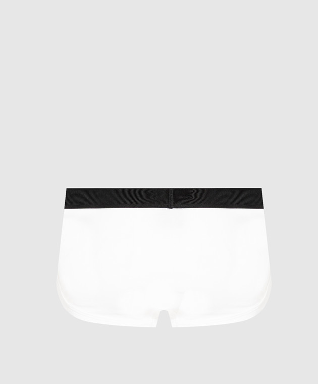 Tom Ford Белые трусы-брифы с узором логотипа T4LC11040 изображение 2