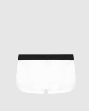 Tom Ford Белые трусы-брифы с узором логотипа T4LC11040