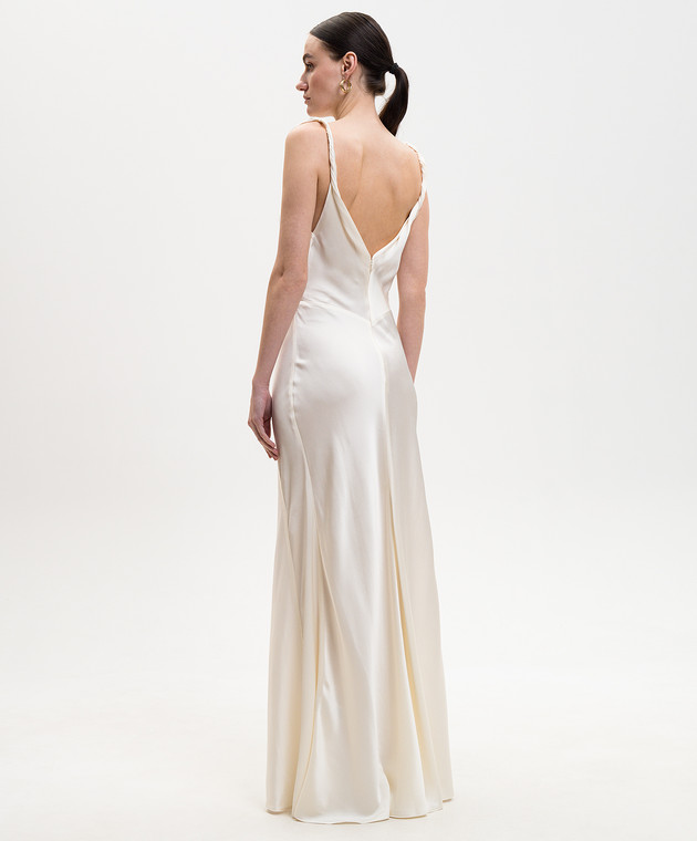 Victoria Beckham Сукня Posy кольору айворі 1226WDR007291A зображення 3