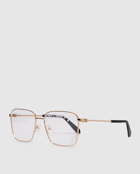 Off-White Золотые очки с логотипом Arrow OW6018760059