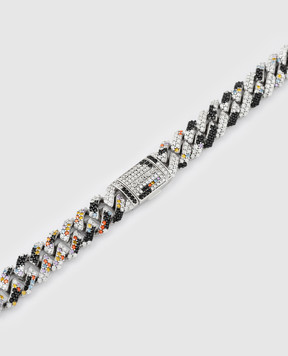 Darkai Кольє Glitch з білим золотом DICO0040