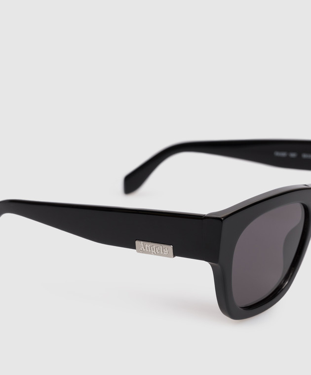 Palm Angels Чорні сонцезахисні окуляри Clifton PA1037100753 зображення 4