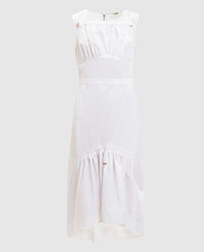 Fendi Белое платье из хлопка FDD554AW7V