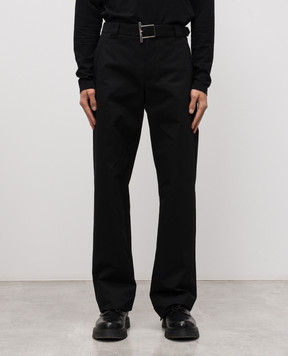 Alexander McQueen Чорні штани 838658QSAA9