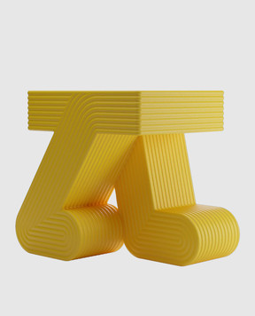 Qeeboo Жовтий стіл Walking 84001YE