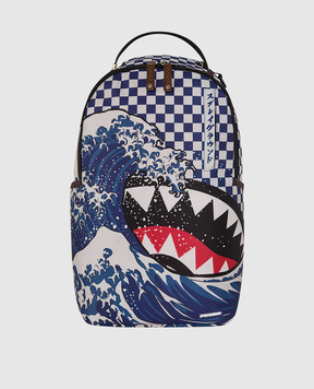 Sprayground Детский синий рюкзак ICHIMATSU-MOYŌ CAMOKAWA 910B8810NSZ