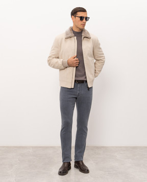 Cashmere&Whiskey Коричневий джемпер 480