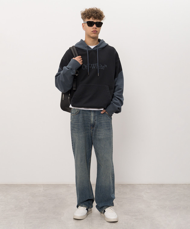 Off-White Худі з принтом Negative 44MBB12NF26F001 зображення 2