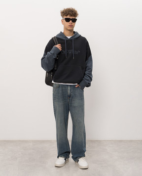 Off-White худи с принтом Negative 44MBB12NF26F001