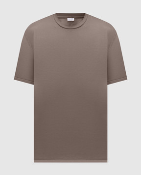 Zimmerli Коричнева футболка Sea Island 28643110187