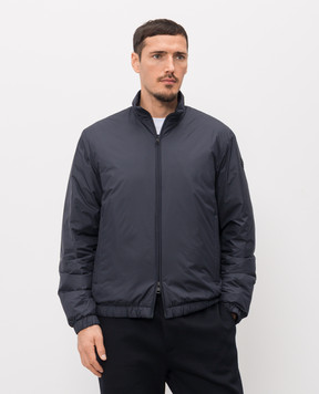 Moncler Синяя пуховая куртка L10911A00099597X2