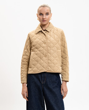 Max Mara Weekend Бежевая стеганная куртка WKDGELO WKDGELO