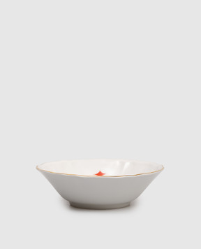 Bitossi Home Фарфоровая глубокая тарелка Lightning ABR01062