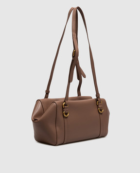 Gianni Chiarini Шкіряна сумка-тоут TERRY коричневого кольору BS12230COMMGRN