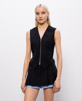 Alexander Wang Черный жилет с шерстью 1WC2262769