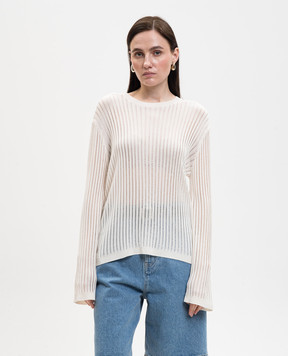 Loulou de Saison Джемпер Hedora цвета айвори HEDORA