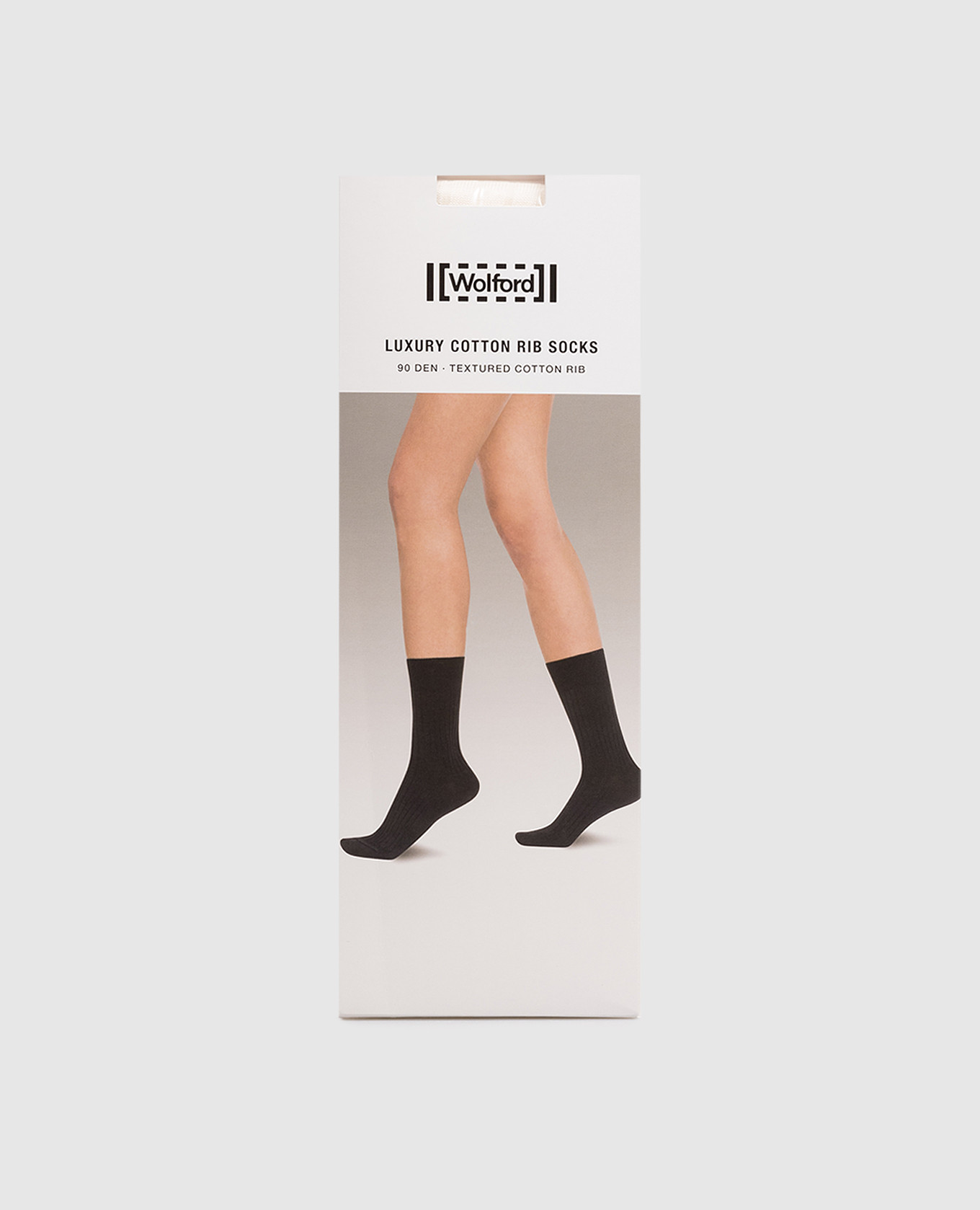 Носки цвета айвори 90 den