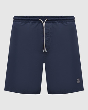 Brunello Cucinelli Синие шорты для плавания MW817043