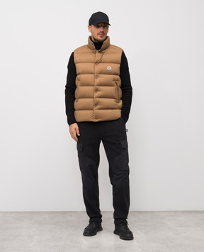 Moncler Grenoble Черные джогеры-карго с нашивкой эмблемы K20978H0000389AK8