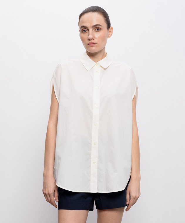 Woolrich Біла сорочка без рукавів CFWWSI2010FRUT3944 зображення 3