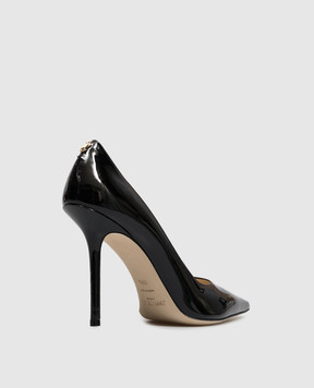 Jimmy Choo Чорні шкіряні лаковані туфлі Love LOVE100PWJ