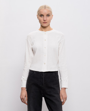 The Row Білий кардиган Gano 10894K732