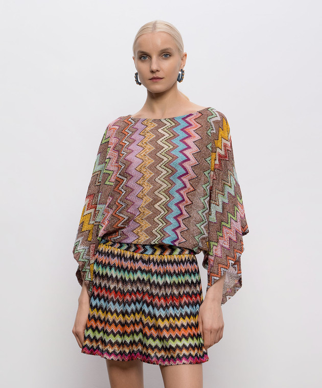 Missoni Топ в узор с люрексом MS26SK06BR014K изображение 2