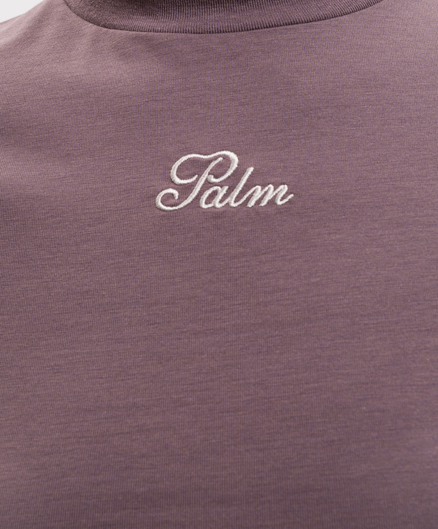 Palm Angels Фиолетовый топ Palm Sway PAWAA002JR002 изображение 5